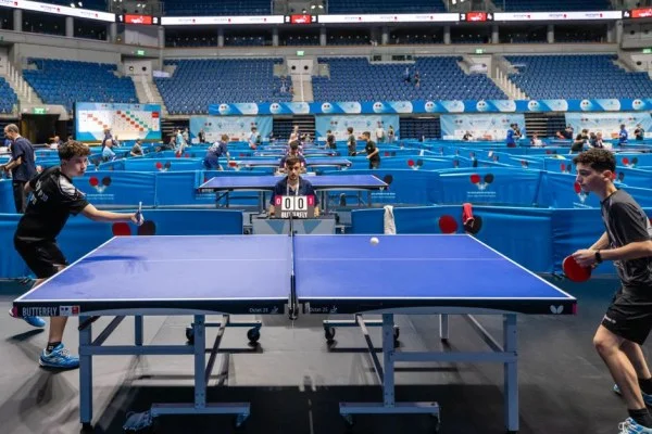 table tennis tournament arena